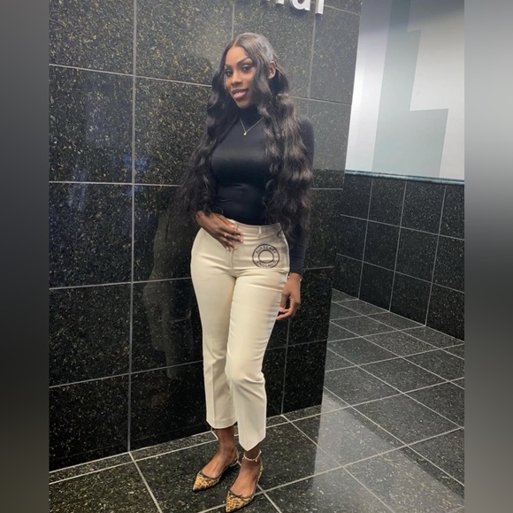 Burberry Cotton-stretch Logo Graphic Tailored Trousers - Picture 4 of 4